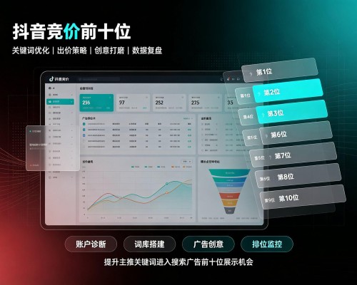 子洲抖音搜索竞价